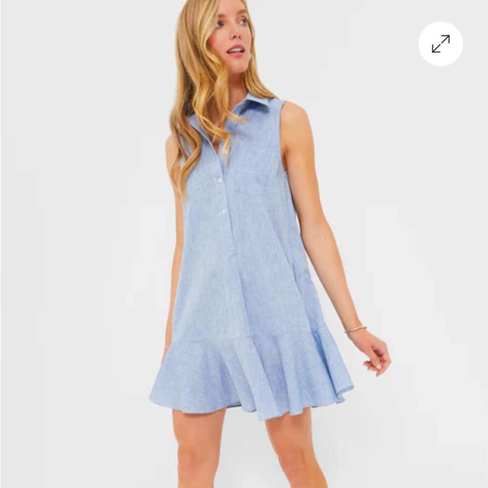 Tuckernuck Sleeveless Chambray Callahan Dress